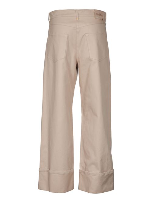 Pantalone in bull di cotone stretch 'S MAX MARA | 2519131031600002